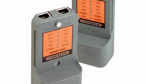Cat.5e/Cat.6 Cable Testers | Videk Network Testers | Network Tools