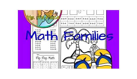 Flip Flop Math Bundle by Bookmarks and More | Teachers Pay Teachers