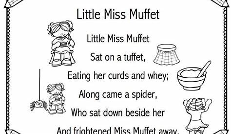 Preschool Printables: Nursery Rhymes | Nursery rhymes, Preschool
