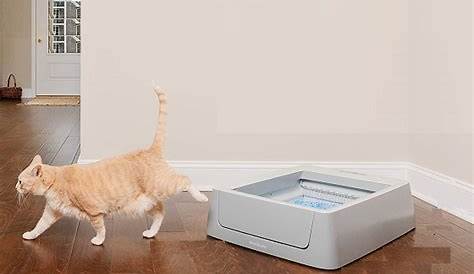 self cleaning large litter box