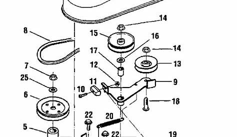 Cub Cadet St 100 Parts Diagram