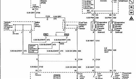 fuel tank pressure sensor wiring diagram