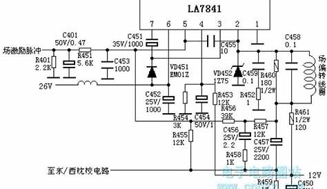 LA7841 Field output circuit - Basic_Circuit - Circuit Diagram - SeekIC.com