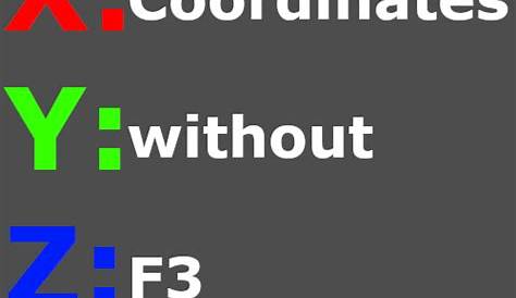 Download Coordinates without F3 - Minecraft Mods & Modpacks - CurseForge