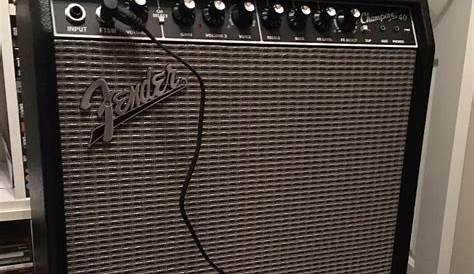 footswitch for fender champion 40 amp