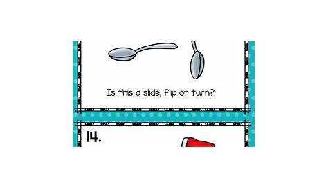 Flips, Turns and Slides Activities, Printables and Task Cards | TpT