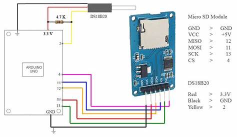 arduino sd card module schematic