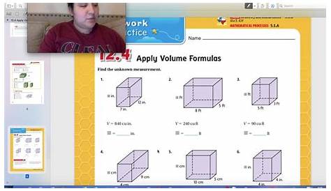 12 4 Applying Volume Formulas - YouTube