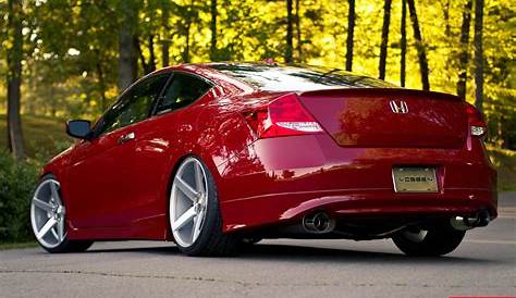 red honda accord coupe