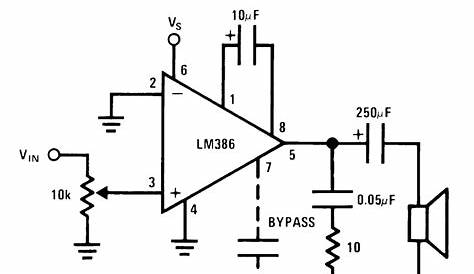 LM386 Amplifier Circuit [Working and Application Circuits] | Homemade
