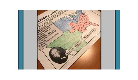 Missouri Compromise Map Activity by Literacy in Focus | TpT