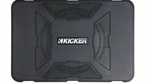 Kicker Hideaway Compact Powered Sub - http://www.productsforautomotive.com/kicker-hideaway