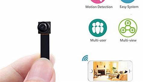 Wifi Hidden Spy Camera-ENKLOV 720P HD Portable Small Mini Camera with
