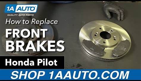 How to replace brake rotors on Honda Pilot | Carguideinfo.com