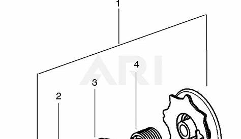 Poulan P3314 Gas Saw Type 1 Parts Diagram for Spring Assist Pulley System