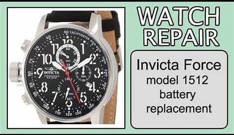 invicta watch battery replacement chart - Conomo.helpapp.co