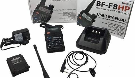 Baofeng BF-F8HP Review & Specs | walkie-talkie-guide.com