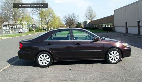 2002 Toyota Camry Xle Loaded And Serviced