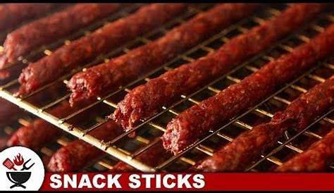 Smoked Snack Sticks Recipe - YouTube | Meat stick recipe, Beef snack