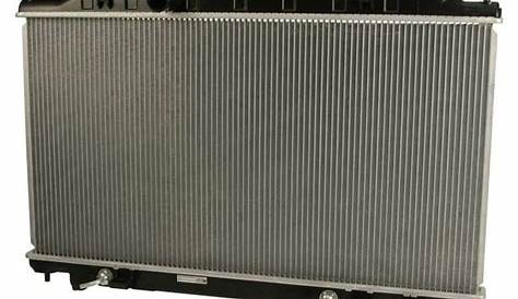 OE Replacement for Plastic Tank 2007-2008 Nissan Maxima Radiator for