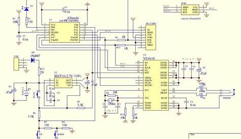 car mp3 player circuit diagram