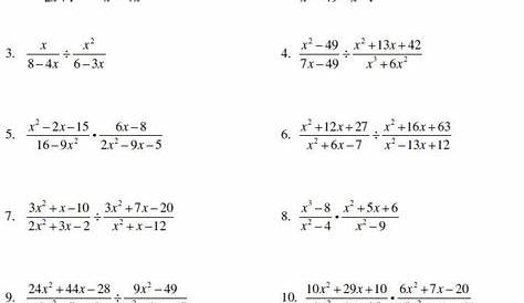 Dividing Rational Algebraic Expressions Calculator - Selma Cano's