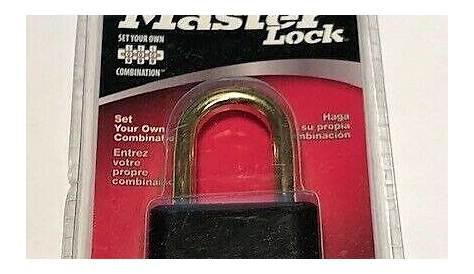 Master Lock 647D Combination Padlock Luggage 15/16in 24mm for sale