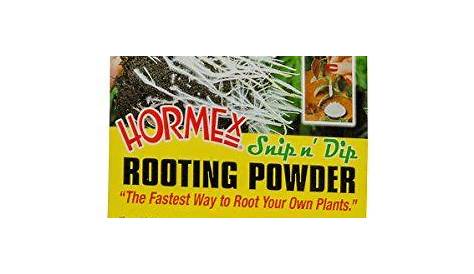 hormex rooting powder chart