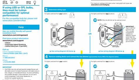 lutron caseta 3 way dimmer wiring diagram - Wiring Diagram and Schematics