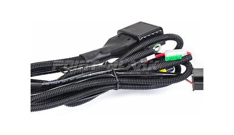 h4 hid wiring harness