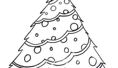 Free Printable Christmas Tree and Santa Coloring Pages - Adventures of