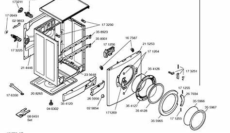 How to Repair | Bosch Washing Machine WFL2480AU.04 2.4 diagram spare parts