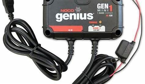 NOCO Genius GEN Mini 1 On-board Battery Charger - Fishing Tackle and
