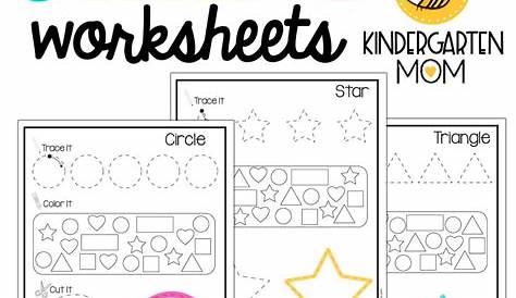 it worksheets for kindergarten
