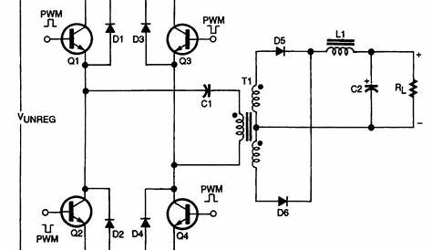 Full Bridge Converter Circuit Diagram