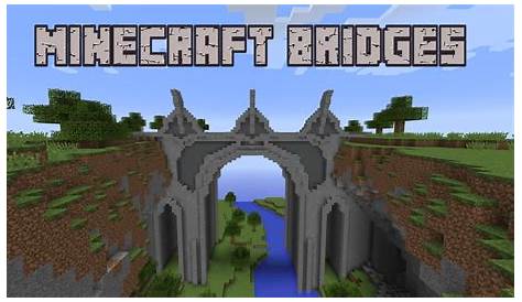 Minecraft Build School: Bridges! - YouTube