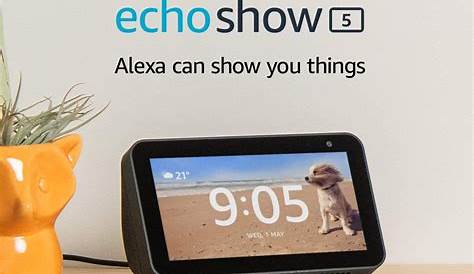 Certified Refurbished Echo Show 5 | Compact smart display with Alexa