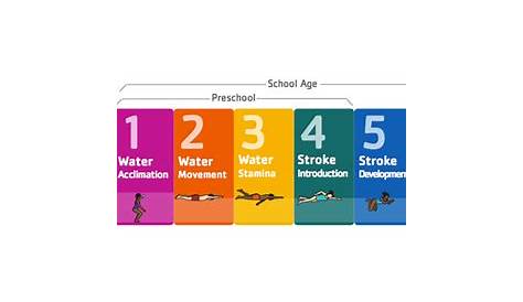 ymca swim levels chart