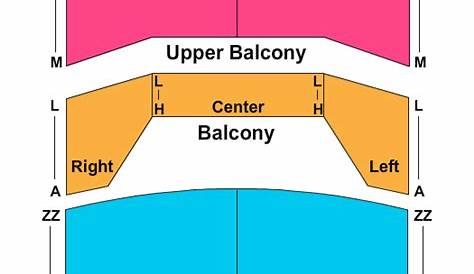 saroyan theatre seating chart