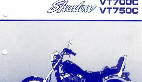 HONDA 1984 SHADOW VT700C SHOP MANUAL Pdf Download | ManualsLib