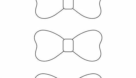 template printable printable bow tie pattern pdf