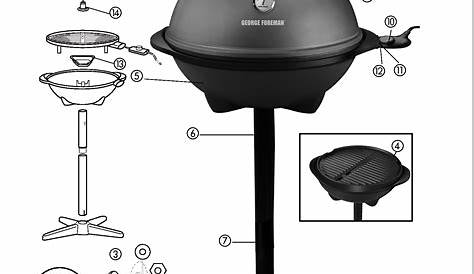 george foreman electric grill manual