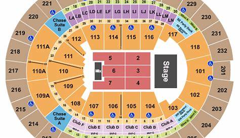 Amway Center Seating Chart And Maps - Orlando