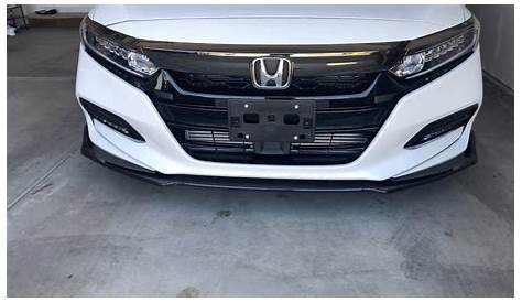 2019 Honda Accord 1.5T lip kit installation. - YouTube