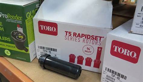 toro t5 rapidset manual