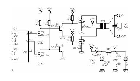 inverter generator schematic diagram