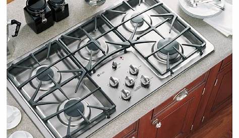 GE Profile 36-Inch 5-Burner Gas Cooktop (Color: Stainless Steel) in the