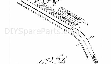 Stihl FS 40 Brushcutter (FS40C-EZ) Parts Diagram, Drive tube assembly