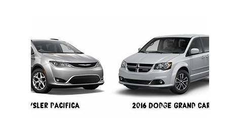 Minivan Comparison: Chrysler Pacifica + Dodge Grand Caravan