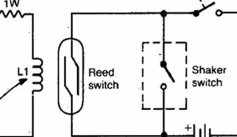 reed switch circuit diagram